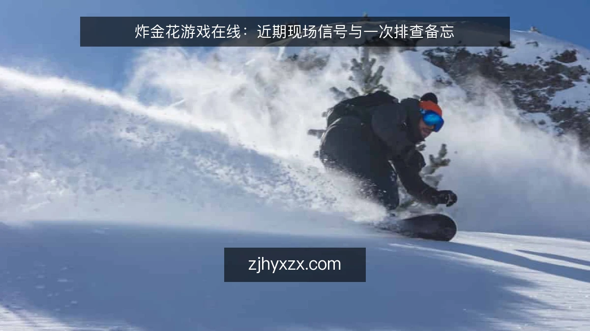 炸金花游戏在线：近期现场信号与一次排查备忘